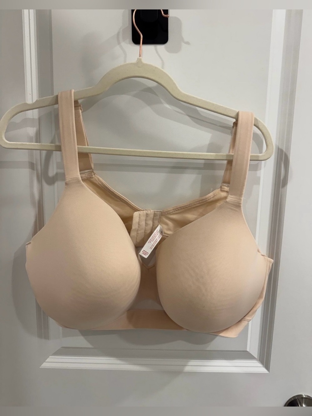 Cacique Lane Bryant Lightly Lined Full Coverage Underwire Bra Beige 44DD